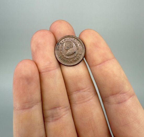 1863 Civil War Token Little Mack
