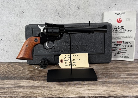 Ruger New Model Single Six .22 Mag Revolver Pistol