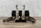 Silver Overlay Montana Cowboy Spurs