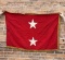 Vietnam War 2 Star Major General Flag Banner