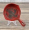 Hammered Enamel Cast Iron Miniature Skillet