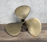 Brass Propeller