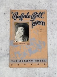 Buffalo Bill Tavern Denver Hotel Menu
