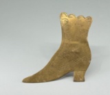 Victorian Brass Chimney Good Luck Shoe Boot