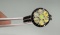 Sterling Silver Ethiopian Opal Black Spinel Ring