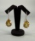 Sterling Silver Citrine Earrings