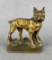 Cast Iron Boston Terrier Doorstop