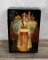 Russian Lacquer Box Bread and Salt