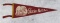 Glacier National Park Montana Souvenir Pennant
