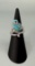 Bella Luce Sterling Turquoise Blue Bird Ring