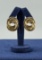 18K Yellow Gold Earrings