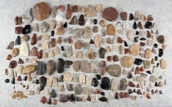 Ancient Native American Indian Stone Tools