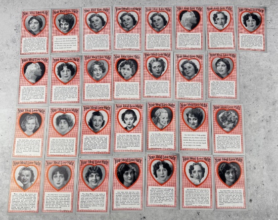 Your Ideal Love Mate Fortune Telling Arcade Cards