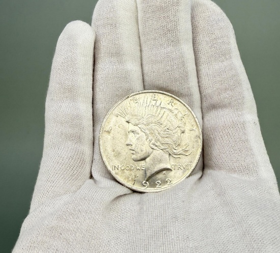 1922 P Silver Peace Dollar