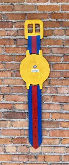Montana Made Oversized Wood Watch Sign