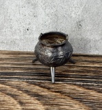Japanese Meiji Sterling Silver Salt Cellar