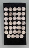 34 Mercury Silver Dimes
