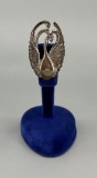 Sterling Silver Swan Brooch