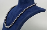 Tahitian Black Pearl Toggle Necklace