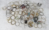 Large Group Of Costume Jewelry Bracelets