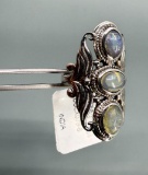 JTI Sterling Silver Ethiopian Opal Ring