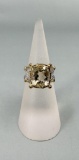 Bella Luce Yellow Labradorite Ring