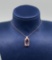 Bella Luce Sterling Silver Morganite Necklace