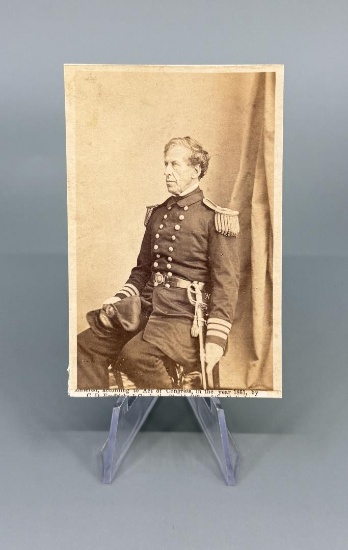 Admiral Charles Wilkes Civil War CDV Photo