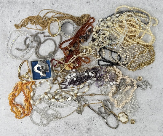 Large Collection of Costume Jewelry