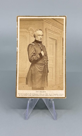 General Henry Halleck Civil War CDV Photo