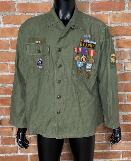 Korean War Jusmag-K KMAG Uniform with Medals
