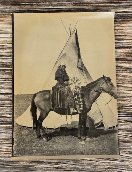 Edward Boos Flathead Indian Montana Photo
