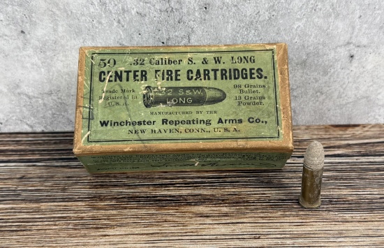 Winchester .32 S&W Long Ammo Box