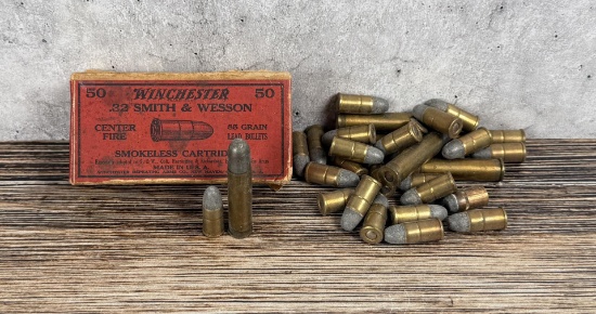 Winchester .32 Smith & Wesson Ammo Box