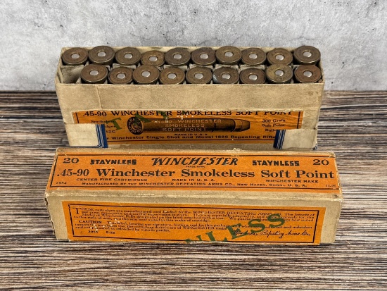 Winchester .45-90 Staynless Rifle Ammo Box