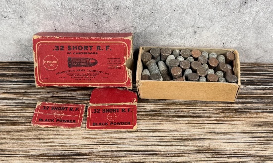 Remington .32 Short Rimfire Ammo Box