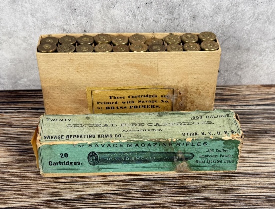 Savage Magazine Rifle .303 Ammo Box