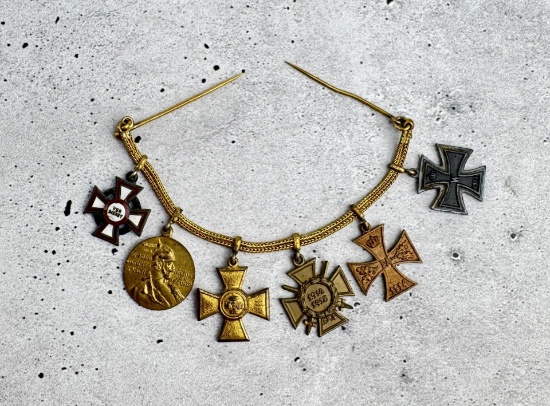 WWI WW1 Prussian German Miniature Medals