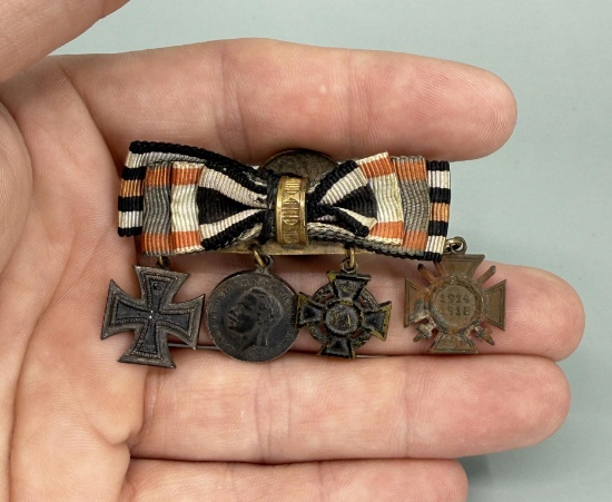 WWI WW1 Prussian German Miniature Medals