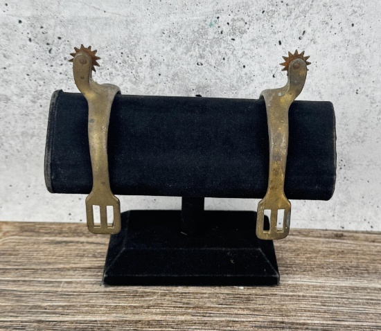 Civil War Brass Cavalry Spurs