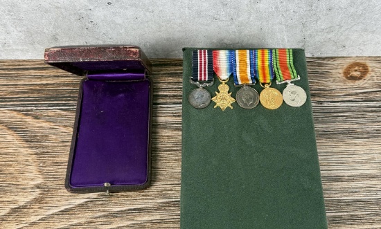 WWI WW1 British Mini Medal Bar