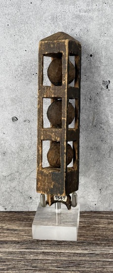 Civil War Andersonville Prison POW Carved Whimsy