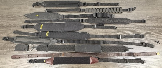 Group Of Nylon Rifle Slings