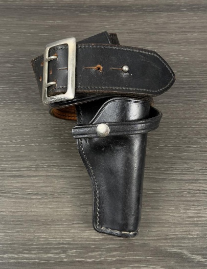 Don Hume H216 No 1 4" Leather Holster & Belt