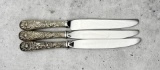 Kirk Sterling Silver Handled Knives