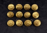 Montana Highway Patrol Uniform Buttons