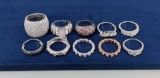 JTV Sterling Silver Rings