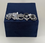 JTV Sterling Silver Rings