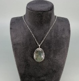Labradorite Sterling Silver Necklace