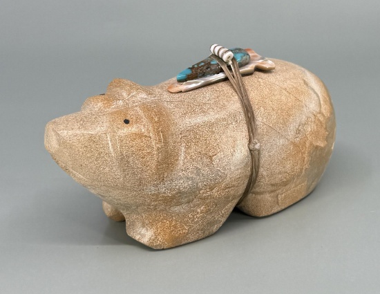 Alice Homer Large Zuni Bear Fetish